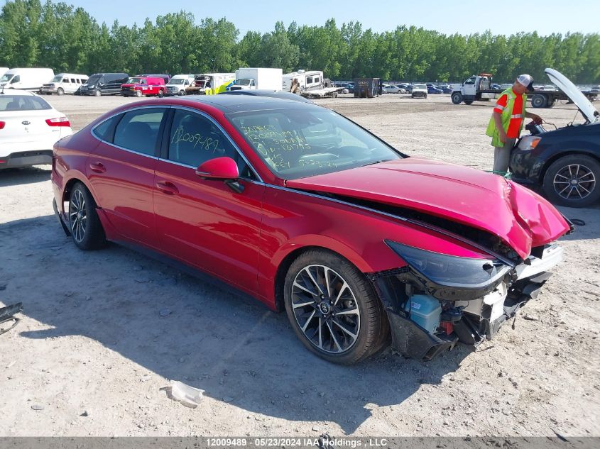 2021 Hyundai Sonata VIN: 5NPEH4J27MH131795 Lot: 12009489