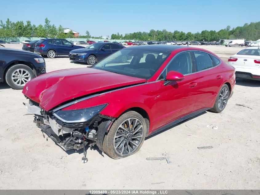 2021 Hyundai Sonata VIN: 5NPEH4J27MH131795 Lot: 12009489