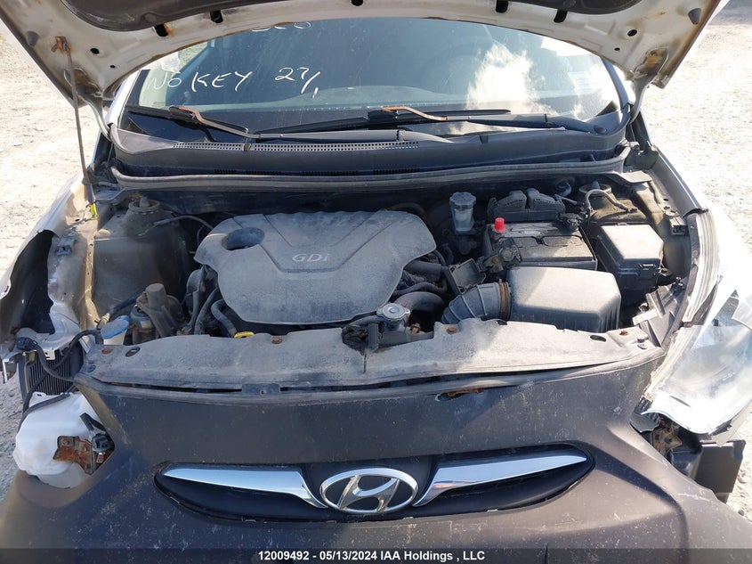 2012 Hyundai Accent L VIN: KMHCT5AEXCU033320 Lot: 12009492