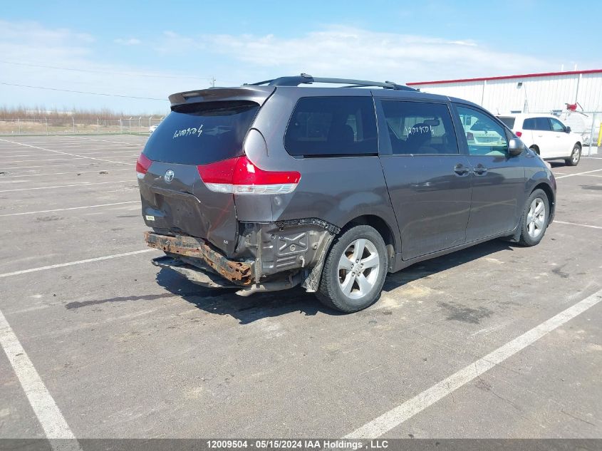 2011 Toyota Sienna Le 8 Passenger VIN: 5TDKK3DC2BS073766 Lot: 12009504