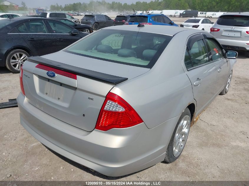 2010 Ford Fusion Se VIN: 3FAHP0HA1AR374619 Lot: 12009510