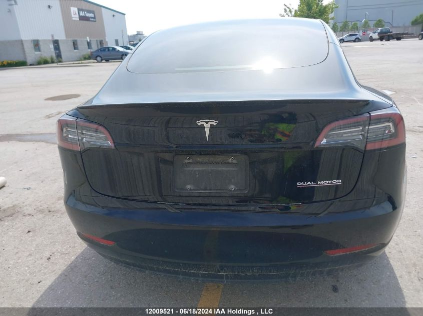 2023 Tesla Model 3 VIN: 5YJ3E1EC7PF399105 Lot: 12009521