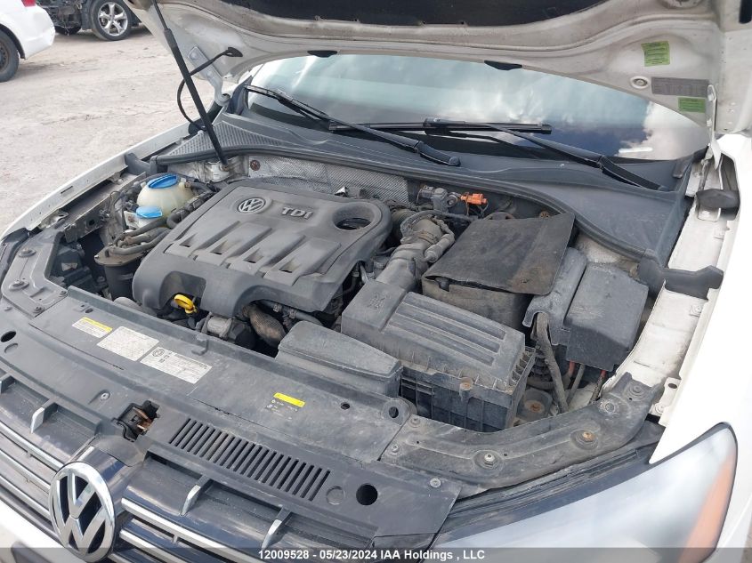 2014 Volkswagen Passat VIN: 1VWBN7A33EC117277 Lot: 12009528