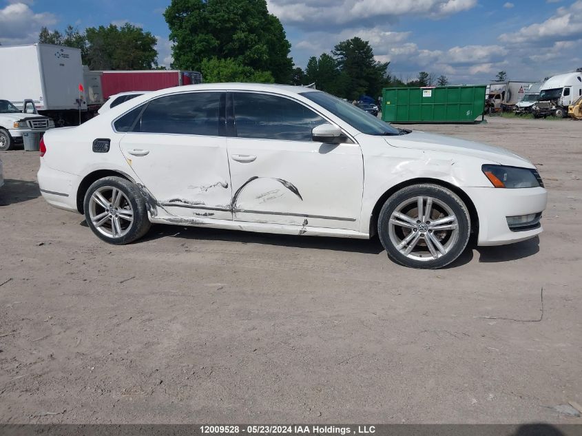 2014 Volkswagen Passat VIN: 1VWBN7A33EC117277 Lot: 12009528