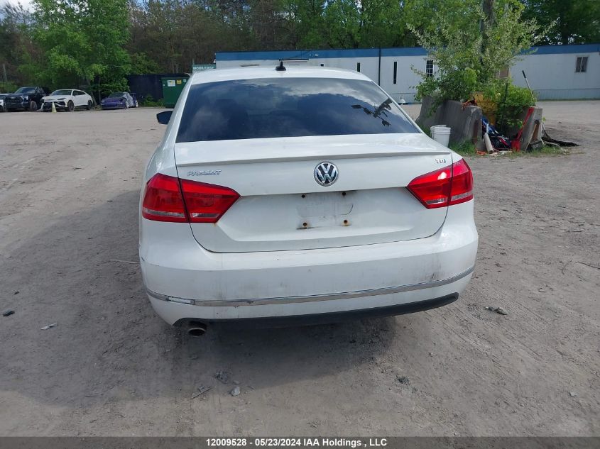 2014 Volkswagen Passat VIN: 1VWBN7A33EC117277 Lot: 12009528