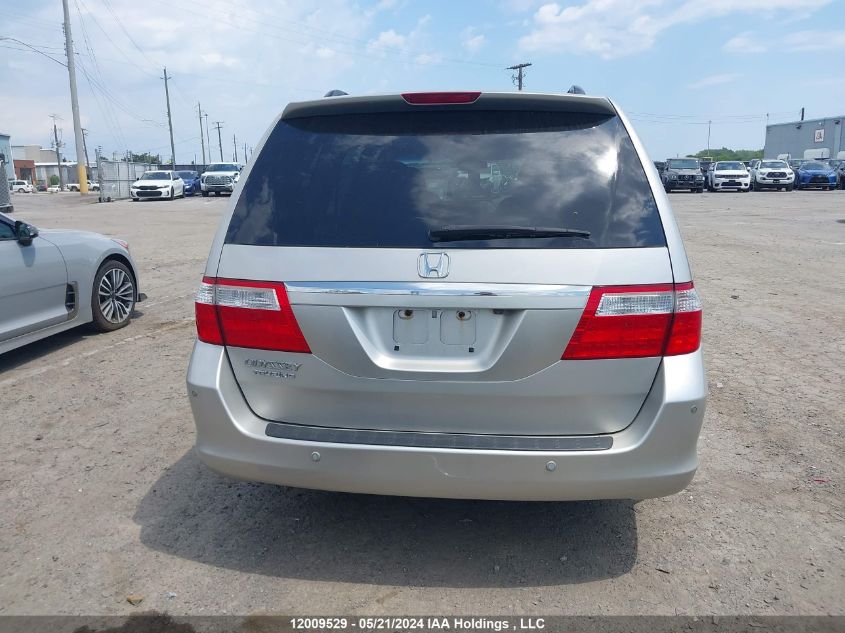 2006 Honda Odyssey VIN: 5FNRL38896B506737 Lot: 12009529