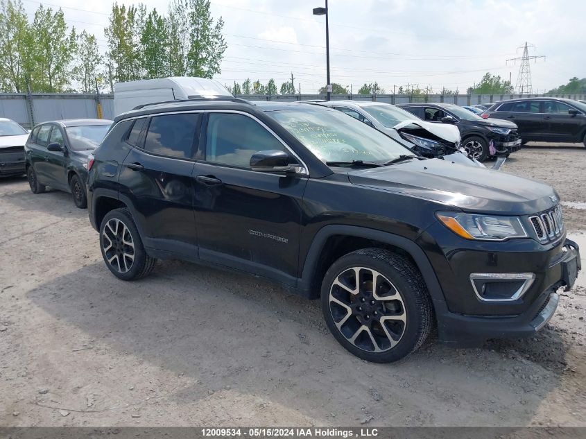 2018 Jeep Compass Limited VIN: 3C4NJDCB0JT412883 Lot: 12009534