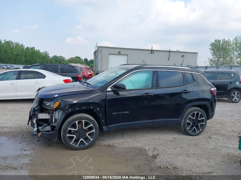 2018 Jeep Compass Limited VIN: 3C4NJDCB0JT412883 Lot: 12009534