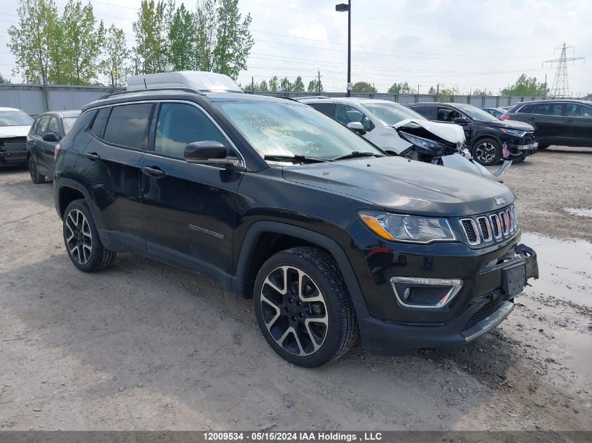 2018 Jeep Compass Limited VIN: 3C4NJDCB0JT412883 Lot: 12009534