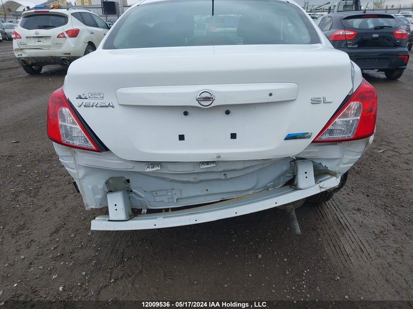 2012 Nissan Versa 1.6 Sl VIN: 3N1CN7AP8CL863285 Lot: 12009536