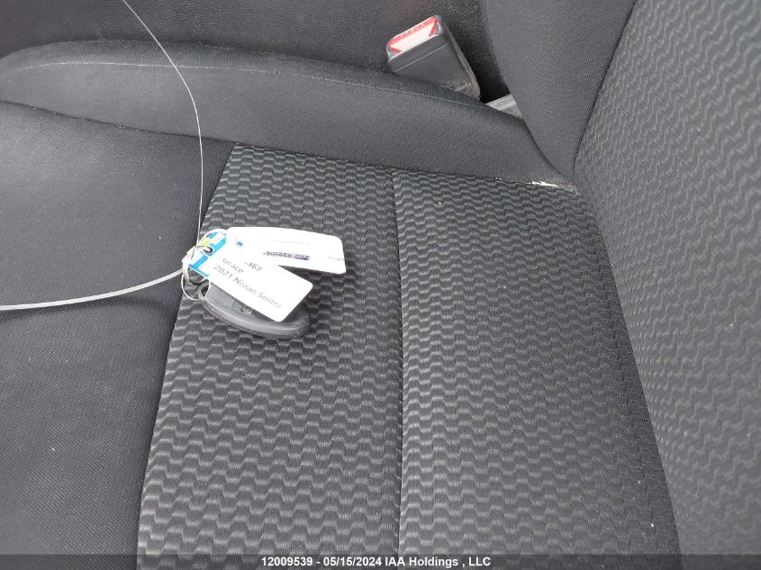 2021 Nissan Sentra VIN: 3N1AB8BV7MY240411 Lot: 12009539