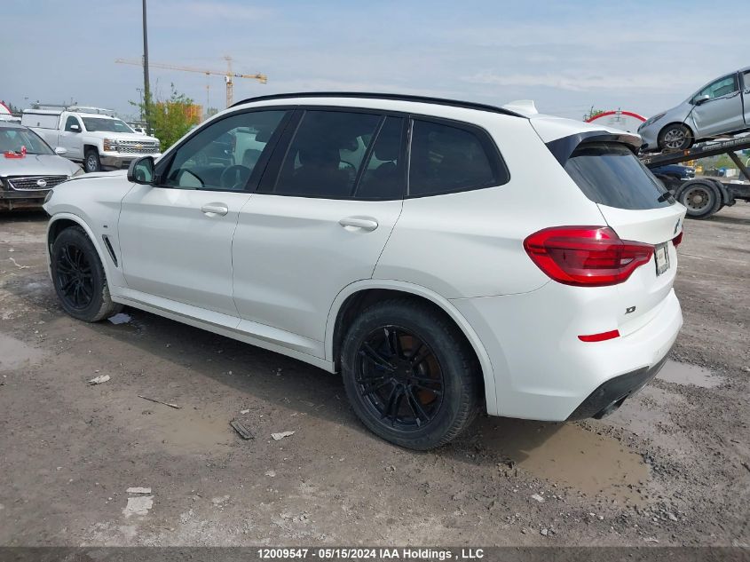 2019 BMW X3 VIN: 5UXTS3C5XK0Z10031 Lot: 12009547