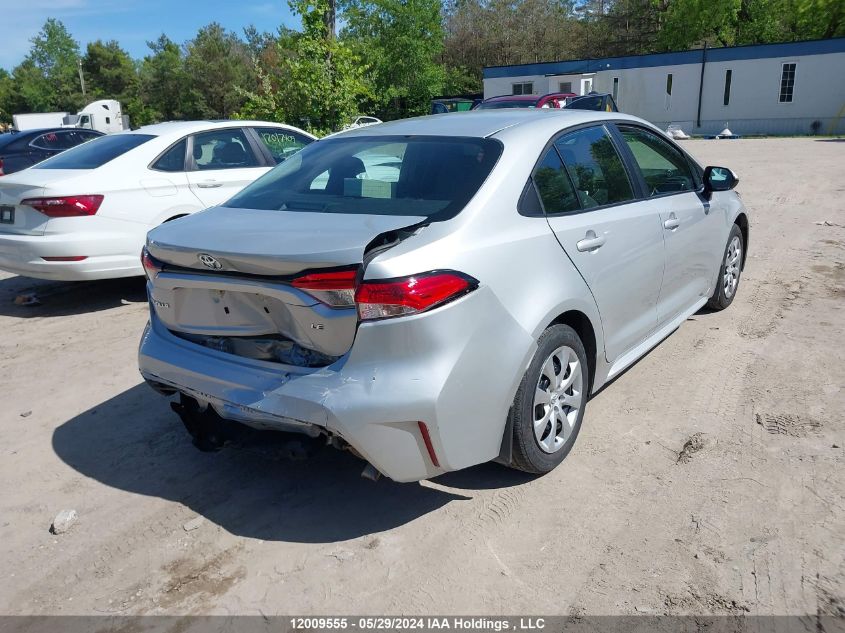 2022 Toyota Corolla VIN: 5YFBPMBE5NP300974 Lot: 12009555