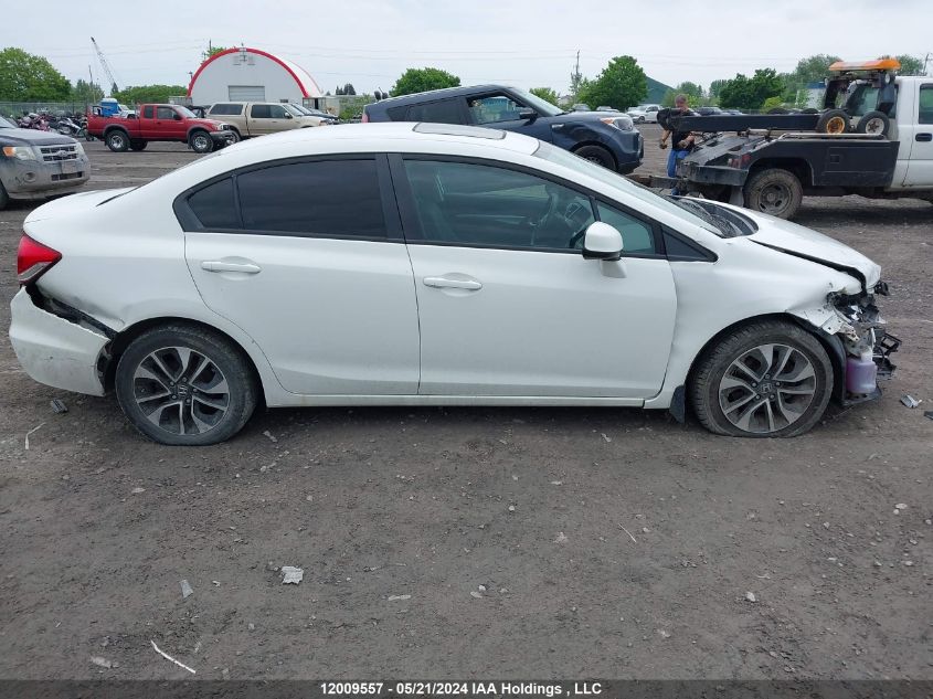 2013 Honda Civic VIN: 2HGFB2E51DH018532 Lot: 12009557