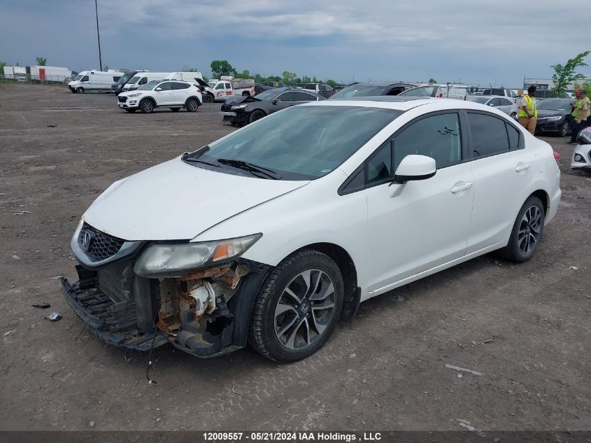 2013 Honda Civic VIN: 2HGFB2E51DH018532 Lot: 12009557