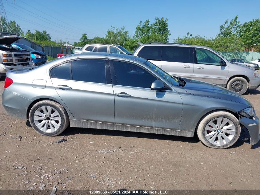 2013 BMW 335I VIN: WBA3B9C55DF587217 Lot: 12009558