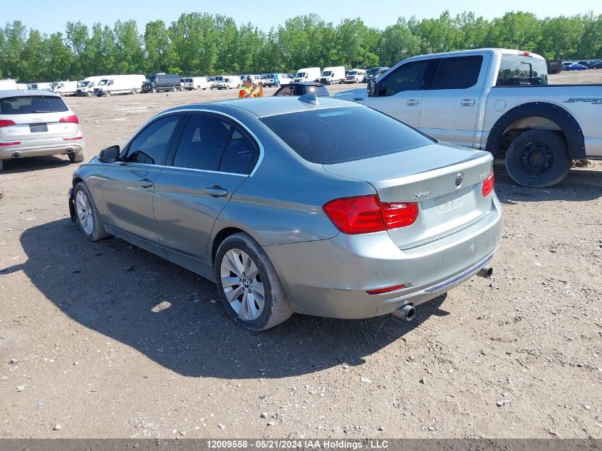 2013 BMW 335I VIN: WBA3B9C55DF587217 Lot: 12009558