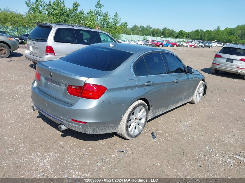 2013 BMW 335I VIN: WBA3B9C55DF587217 Lot: 12009558