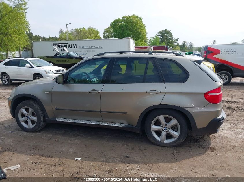 2007 BMW X5 4.8I VIN: 5UXFE83587LZ41771 Lot: 12009560