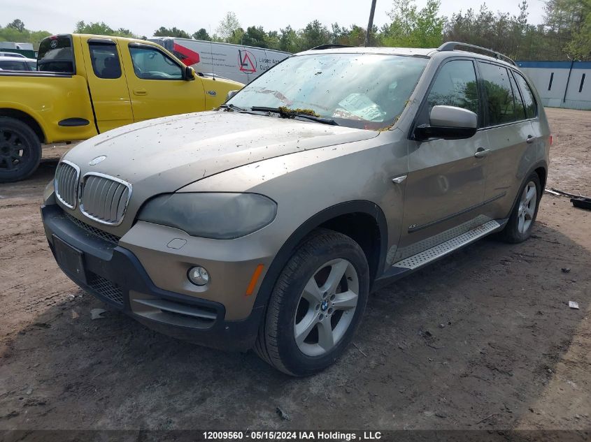 2007 BMW X5 4.8I VIN: 5UXFE83587LZ41771 Lot: 12009560