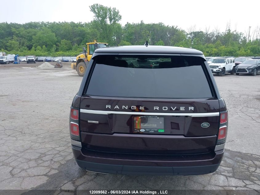 2019 Land Rover Range Rover VIN: SALGS2RE0KA534849 Lot: 12009562