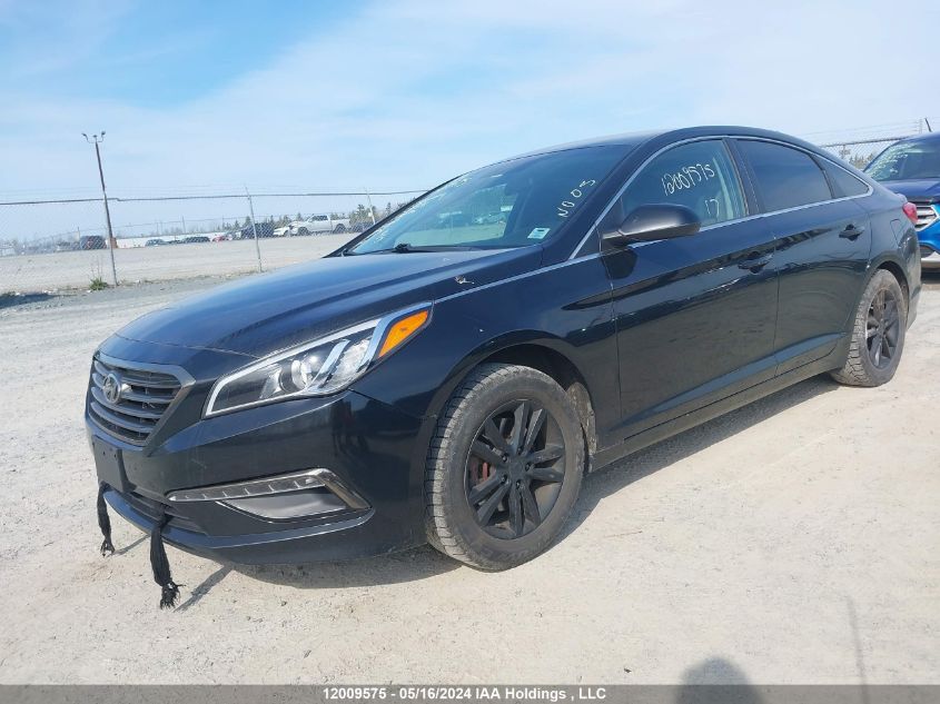 2017 Hyundai Sonata Gl VIN: 5NPE24AF4HH500591 Lot: 12009575