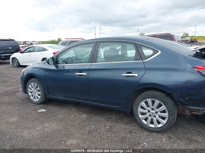 2014 Nissan Sentra VIN: 3N1AB7AP1EL625779 Lot: 12009579