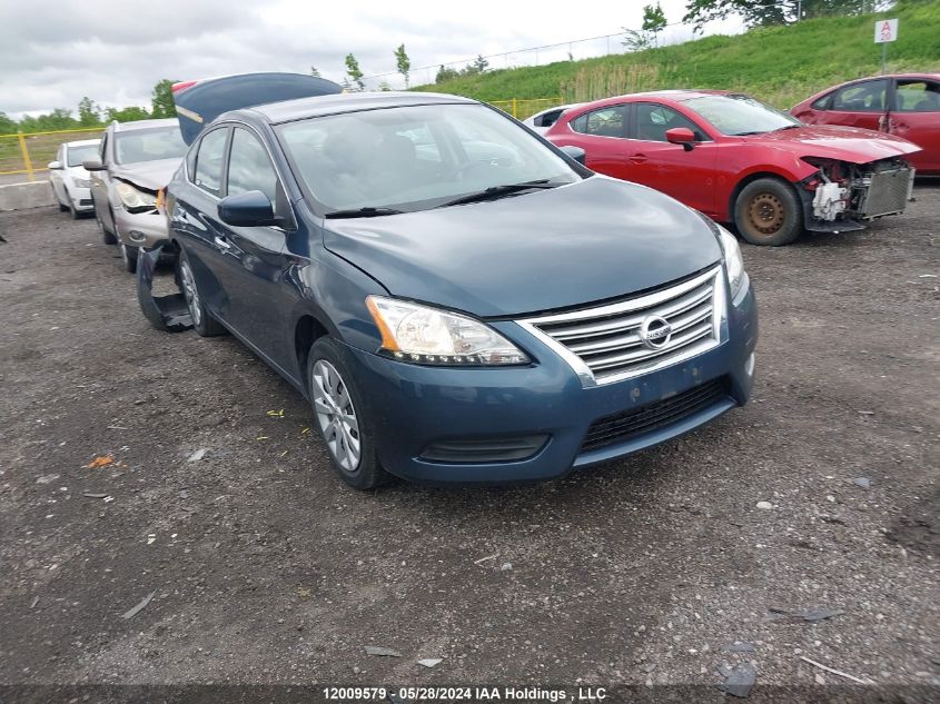 2014 Nissan Sentra VIN: 3N1AB7AP1EL625779 Lot: 12009579