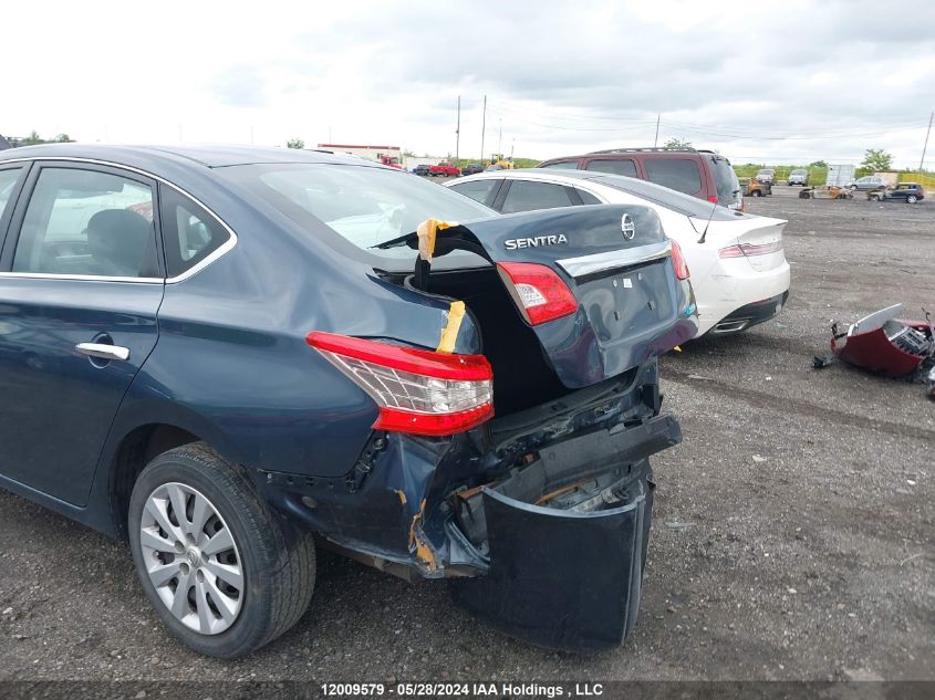 2014 Nissan Sentra VIN: 3N1AB7AP1EL625779 Lot: 12009579