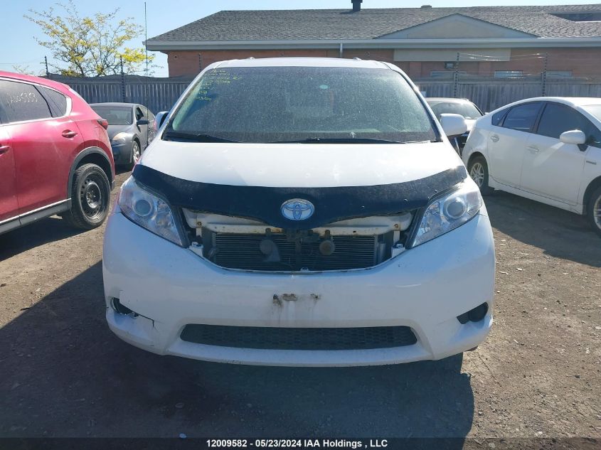 2012 Toyota Sienna Xle 7 Passenger VIN: 5TDYK3DC7CS232258 Lot: 12009582