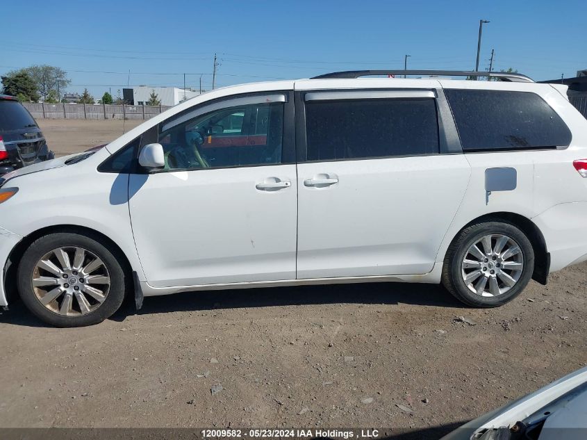 2012 Toyota Sienna Xle 7 Passenger VIN: 5TDYK3DC7CS232258 Lot: 12009582