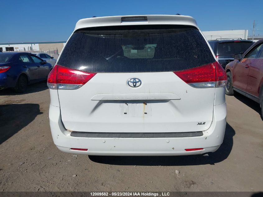 2012 Toyota Sienna Xle 7 Passenger VIN: 5TDYK3DC7CS232258 Lot: 12009582