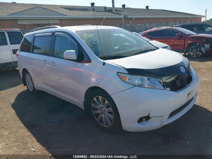 2012 Toyota Sienna Xle 7 Passenger VIN: 5TDYK3DC7CS232258 Lot: 12009582