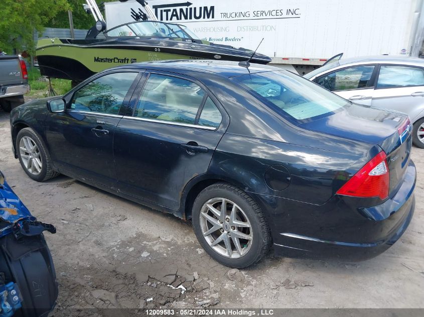 2010 Ford Fusion Sel VIN: 3FAHP0JA1AR107829 Lot: 12009583