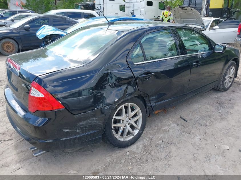 2010 Ford Fusion Sel VIN: 3FAHP0JA1AR107829 Lot: 12009583