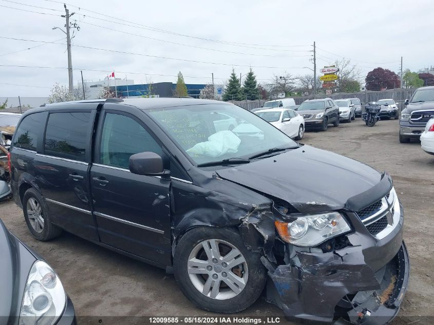 2016 Dodge Grand Caravan Crew VIN: 2C4RDGDG7GR361205 Lot: 12009585