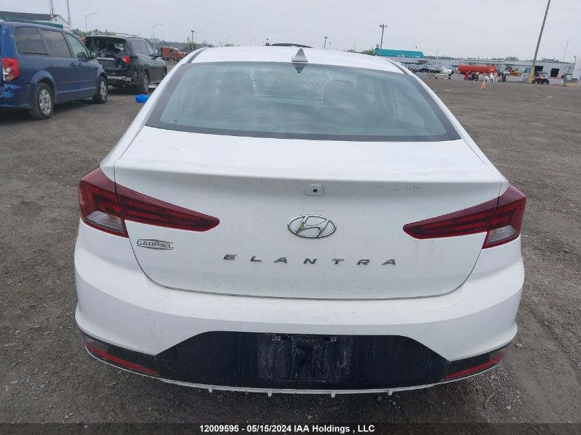 2019 Hyundai Elantra Preferred VIN: KMHD84LFXKU736131 Lot: 12009595