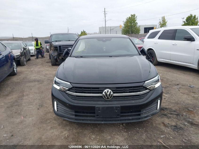 2023 Volkswagen Jetta VIN: 3VWSM7BU2PM024309 Lot: 12009596