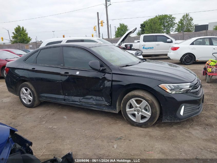 2023 Volkswagen Jetta VIN: 3VWSM7BU2PM024309 Lot: 12009596