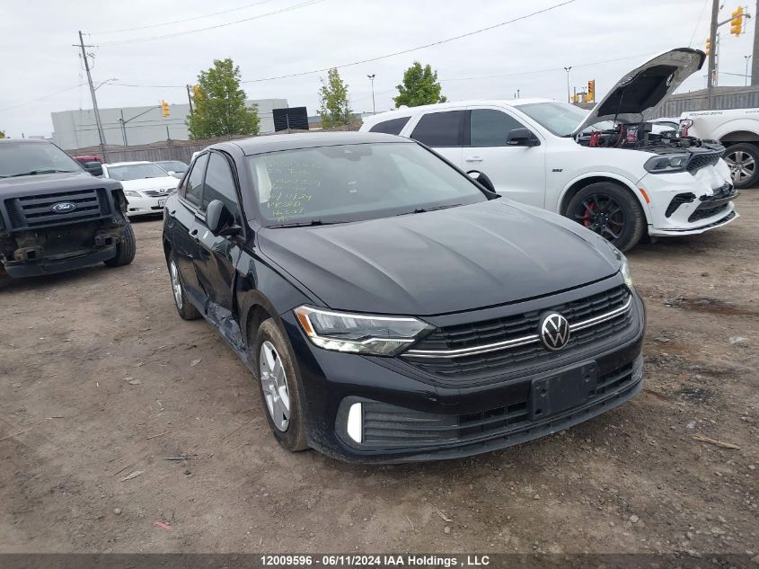 2023 Volkswagen Jetta VIN: 3VWSM7BU2PM024309 Lot: 12009596