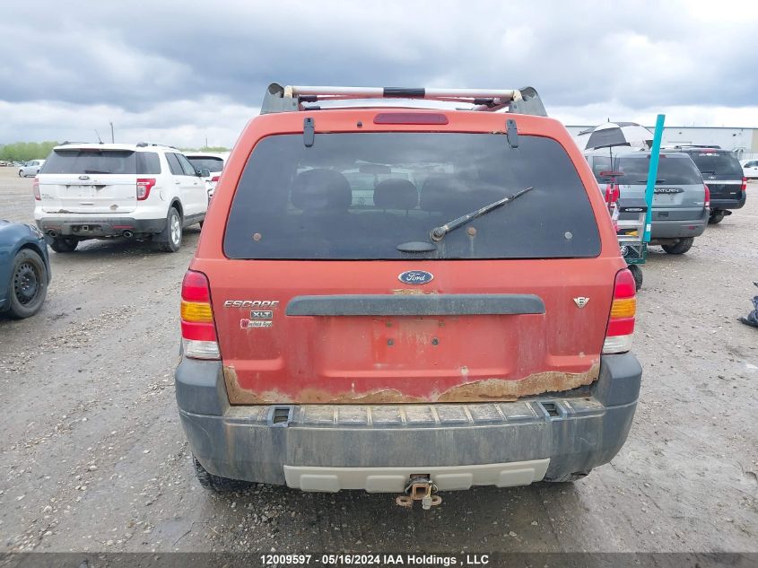 2006 Ford Escape Xlt VIN: 1FMYU93186KA56695 Lot: 12009597