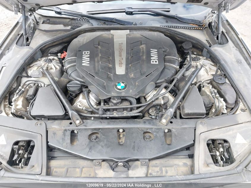 2014 BMW 550 Xi VIN: WBAKP9C55ED692897 Lot: 12009619