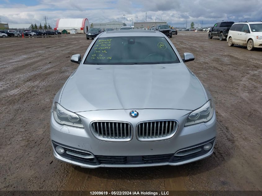 2014 BMW 550 Xi VIN: WBAKP9C55ED692897 Lot: 12009619