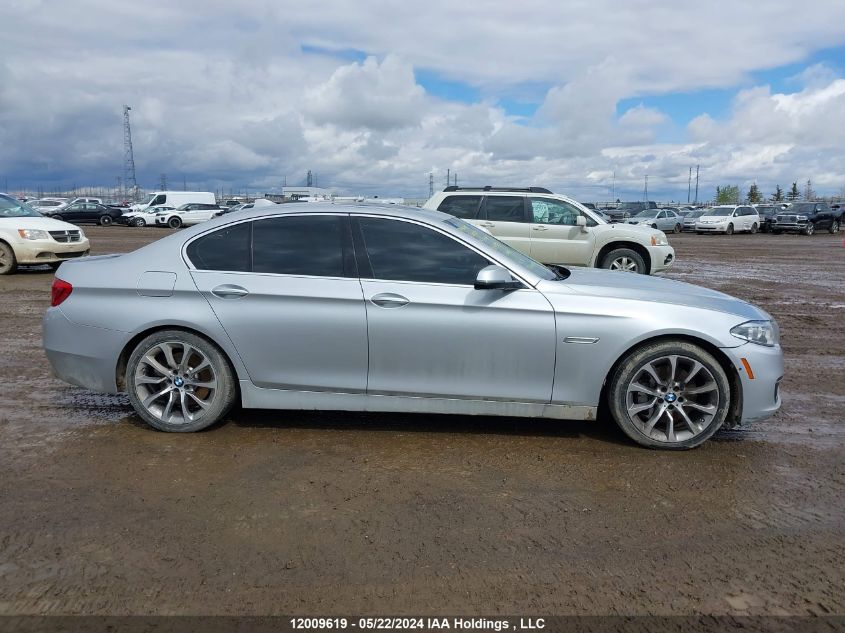 2014 BMW 550 Xi VIN: WBAKP9C55ED692897 Lot: 12009619