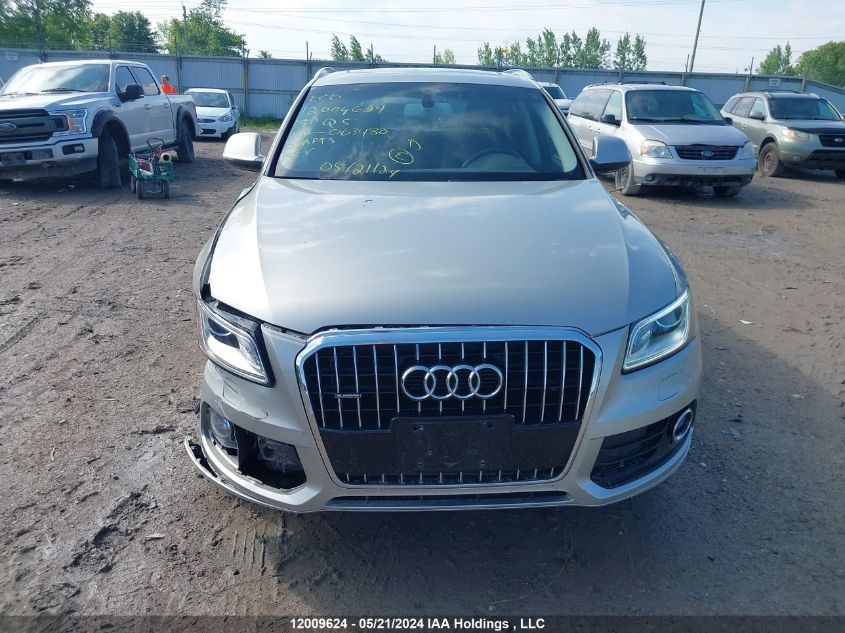 2015 Audi Q5 VIN: WA1CMCFP6FA063480 Lot: 12009624