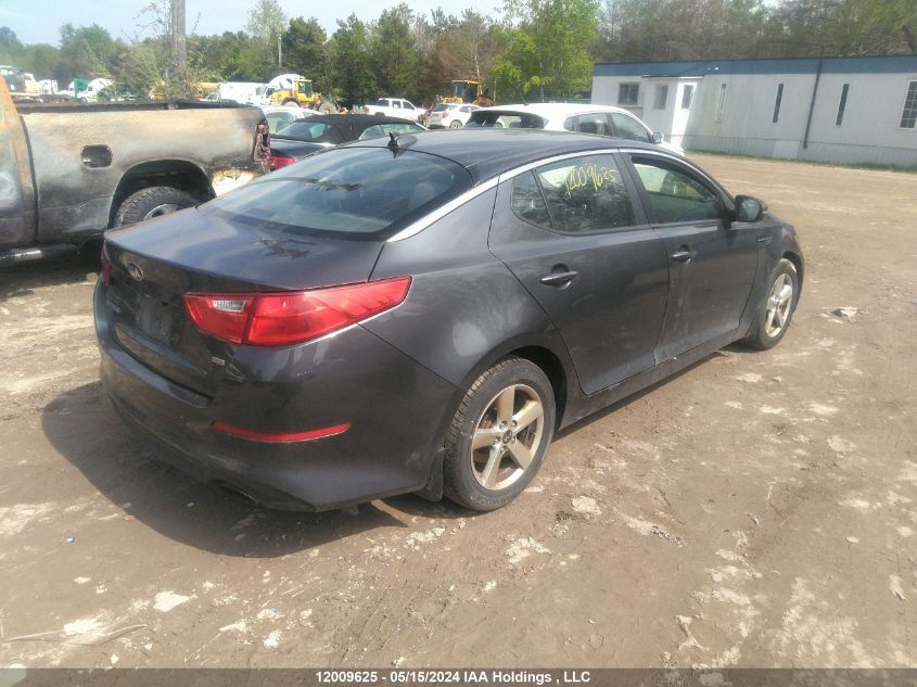 2015 Kia Optima VIN: KNAGM4A73F5530011 Lot: 12009625