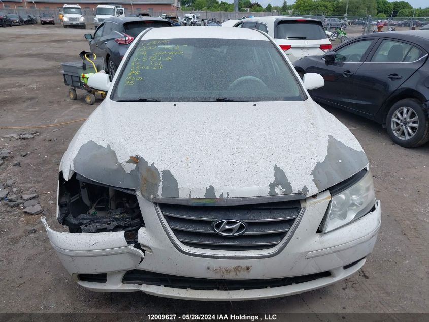 2009 Hyundai Sonata VIN: 5NPET46C29H575206 Lot: 12009627