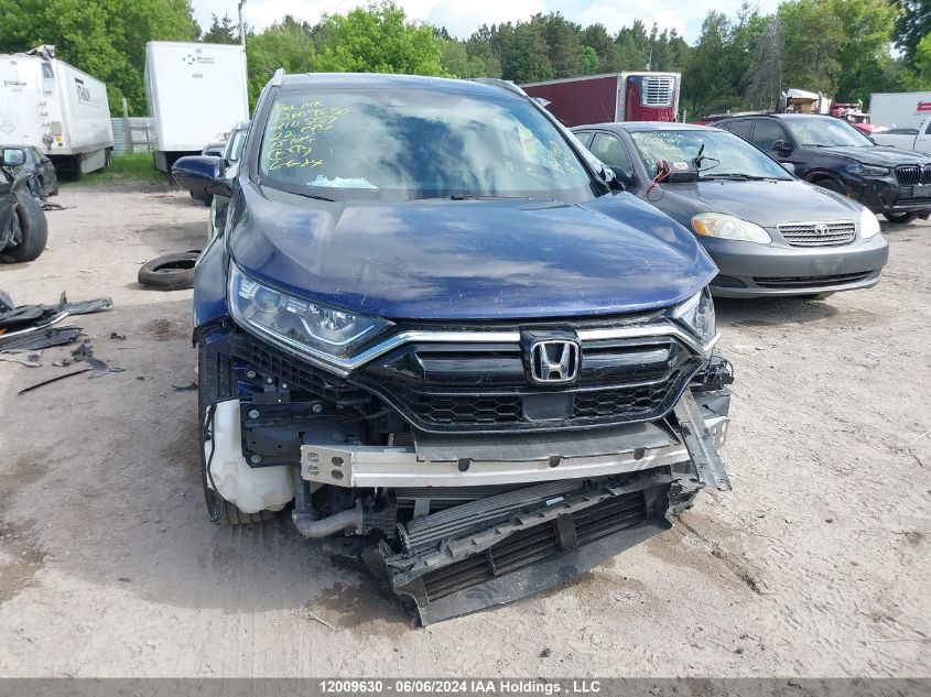 2022 Honda Cr-V VIN: 2HKRW2H80NH210507 Lot: 12009630