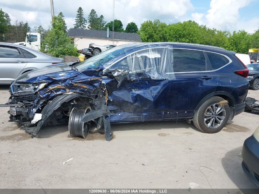 2022 Honda Cr-V VIN: 2HKRW2H80NH210507 Lot: 12009630