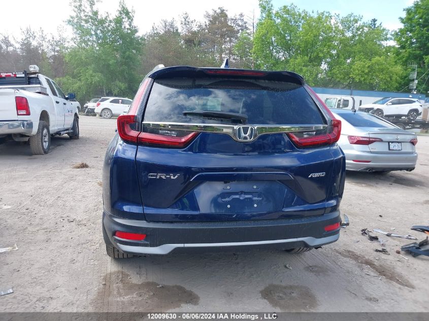 2022 Honda Cr-V VIN: 2HKRW2H80NH210507 Lot: 12009630